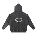 The Crown of Thorns Snow Wash Hoodie