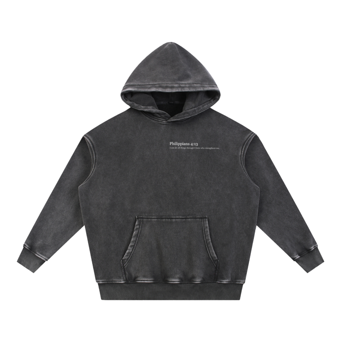 The Crown of Thorns Snow Wash Hoodie