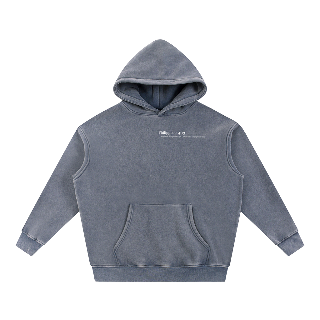 The Crown of Thorns Snow Wash Hoodie